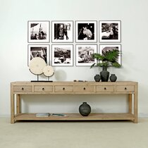 Extended length store console table